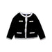 A Black Cardigans from Janie & Jack in size 2T for girl. (Front View)