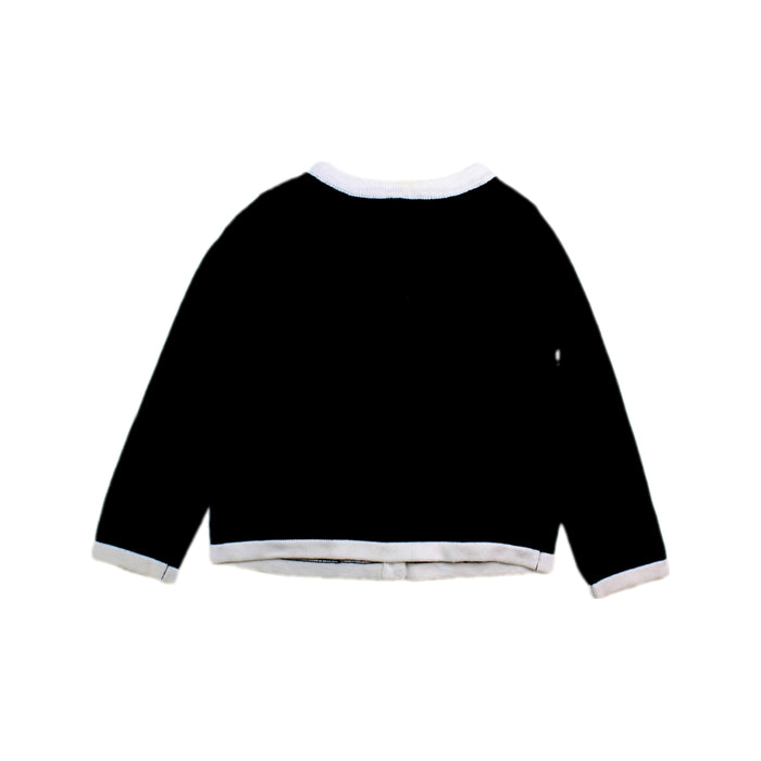 A Black Cardigans from Janie & Jack in size 2T for girl. (Back View)