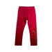 A Red Leggings from Young Versace in size 5T for girl. (Front View)