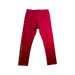 A Red Leggings from Young Versace in size 5T for girl. (Back View)