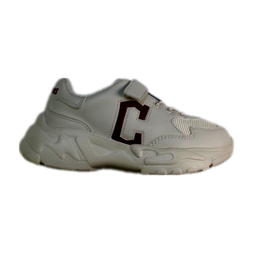 A White Sneakers from MLB in size 7Y for neutral. (Front View)