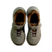 A White Sneakers from MLB in size 7Y for girl. (Back View)