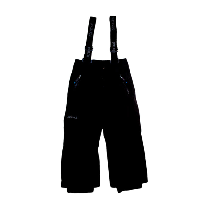 A Black Ski Pants & Salopettes from Marmot in size 4T for neutral. (Front View)