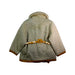 A White Puffer/Quilted Coats & Outerwear from Mini Rodini in size 6T for girl. (Back View)