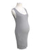 A Grey Sleeveless Dresses from Pink Blush in size Maternity-XS for maternity. (Front View)