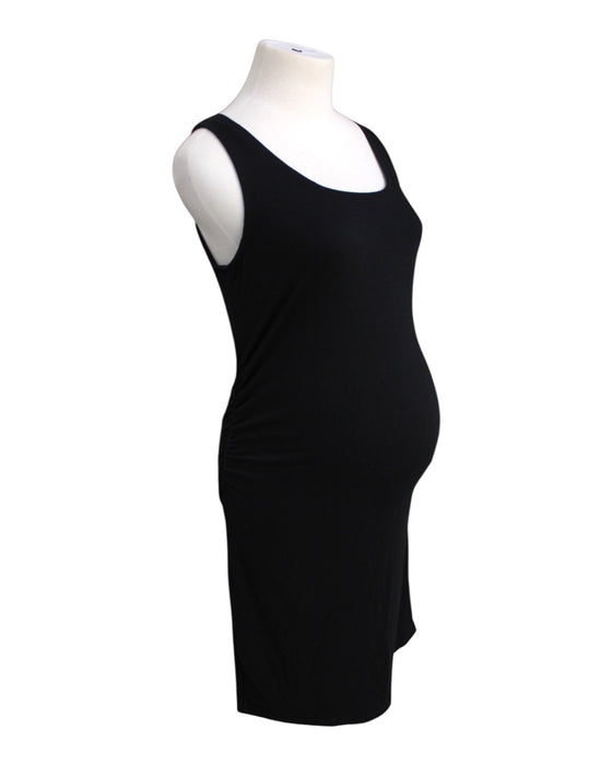 A Black Sleeveless Dresses from Pink Blush in size Maternity-XS for maternity. (Front View)