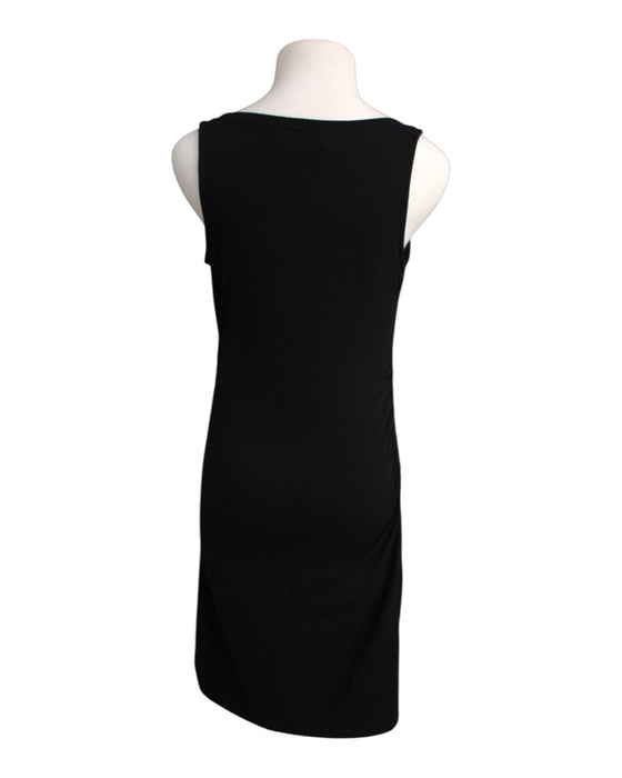 A Black Sleeveless Dresses from Pink Blush in size Maternity-XS for maternity. (Back View)