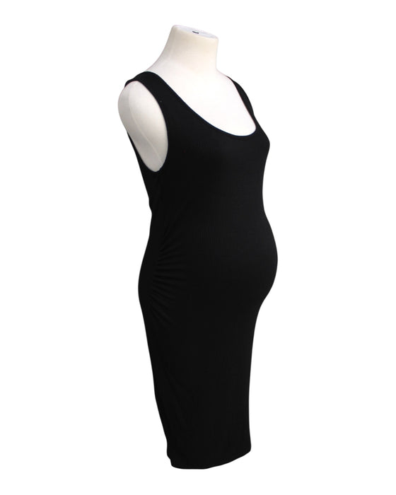 A Black Sleeveless Dresses from Pink Blush in size Maternity-XS for maternity. (Front View)