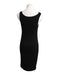 A Black Sleeveless Dresses from Pink Blush in size Maternity-XS for maternity. (Back View)