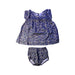 A Multicolour Shorts Sets from Bout'Chou in size 3-6M for girl. (Front View)