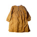 A Yellow Long Sleeve Dresses from Bout'Chou in size 2T for girl. (Back View)