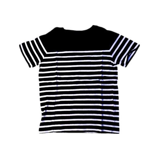 A Black Short Sleeve T Shirts from Monoprix in size 6T for boy. (Front View)