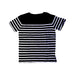 A Black Short Sleeve T Shirts from Monoprix in size 6T for boy. (Back View)