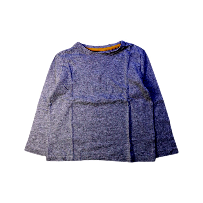 A Grey Long Sleeve T Shirts from Vertbaudet in size 5T for boy. (Front View)