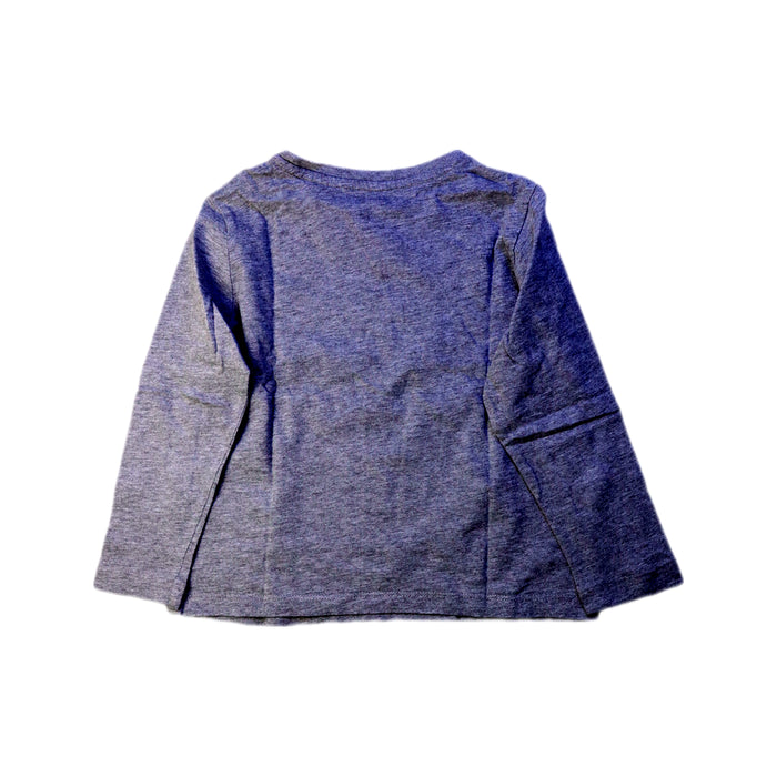 A Grey Long Sleeve T Shirts from Vertbaudet in size 5T for boy. (Back View)