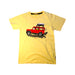 A Yellow Short Sleeve T Shirts from Paul Smith in size 6T for boy. (Front View)