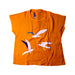 A Yellow Short Sleeve T Shirts from Petit Bateau in size 2T for boy. (Front View)
