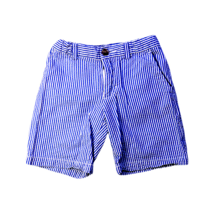 A Blue Shorts from Polo Ralph Lauren in size 4T for boy. (Front View)