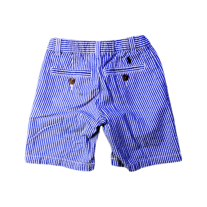 A Blue Shorts from Polo Ralph Lauren in size 4T for boy. (Back View)