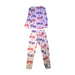 A Red Pyjama Sets from Petit Bateau in size 5T for neutral. (Back View)