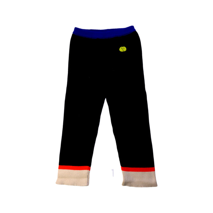 A Black Leggings from Bobo Choses in size 4T for girl. (Front View)