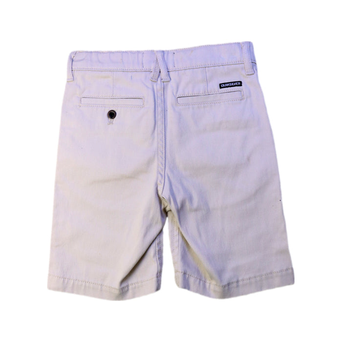 A White Shorts from Quiksilver in size 3T for boy. (Back View)