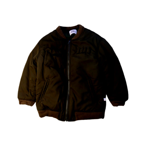 A Green Lightweight Jackets from Felix & Mina in size 4T for boy. (Front View)