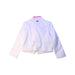 A White Lightweight Jackets from Ferrari in size 4T for girl. (Back View)