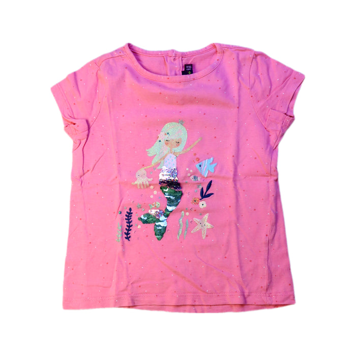 A Pink Short Sleeve T Shirts from Sergent Major in size 3T for girl. (Front View)