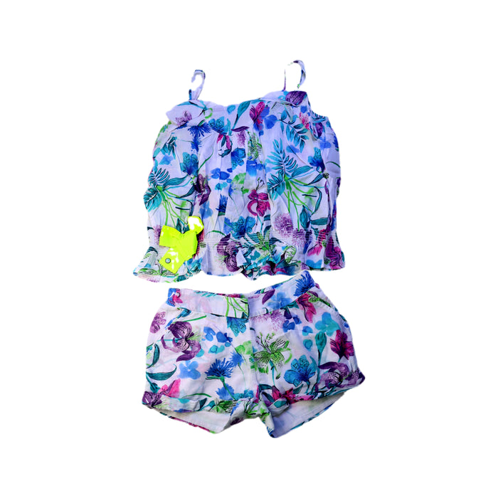 A Multicolour Shorts Sets from Catimini in size 8Y for girl. (Front View)