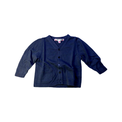 A Blue Cardigans from Bonpoint in size 6-12M for boy. (Front View)