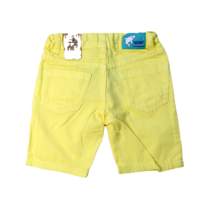 A Yellow Shorts from Sergent Major in size 3T for boy. (Back View)