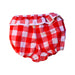 A Red Bloomers from Jacadi in size 2T for girl. (Back View)