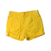 A Yellow Shorts from Jacadi in size 6-12M for girl. (Front View)