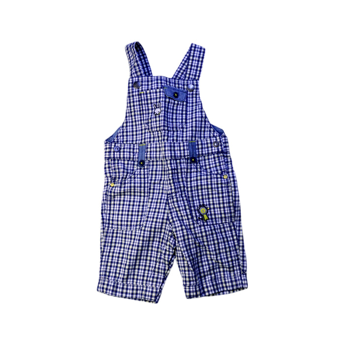 A Blue Long Overalls from Sergent Major in size 6-12M for boy. (Front View)
