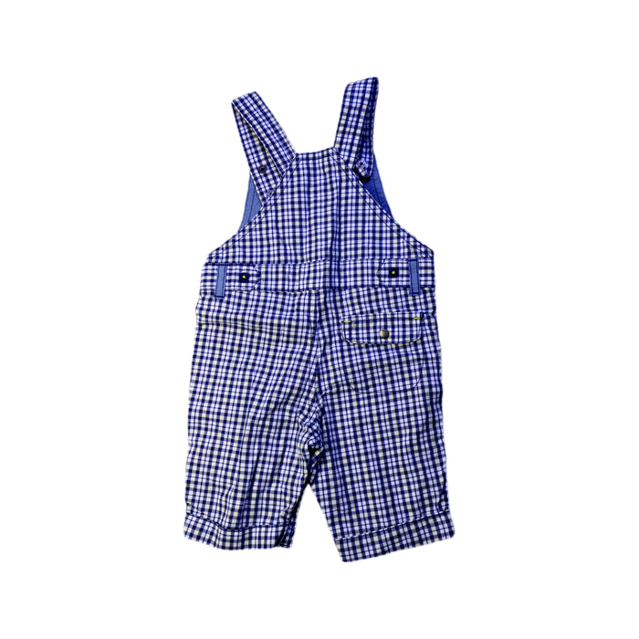 A Blue Long Overalls from Sergent Major in size 6-12M for boy. (Back View)