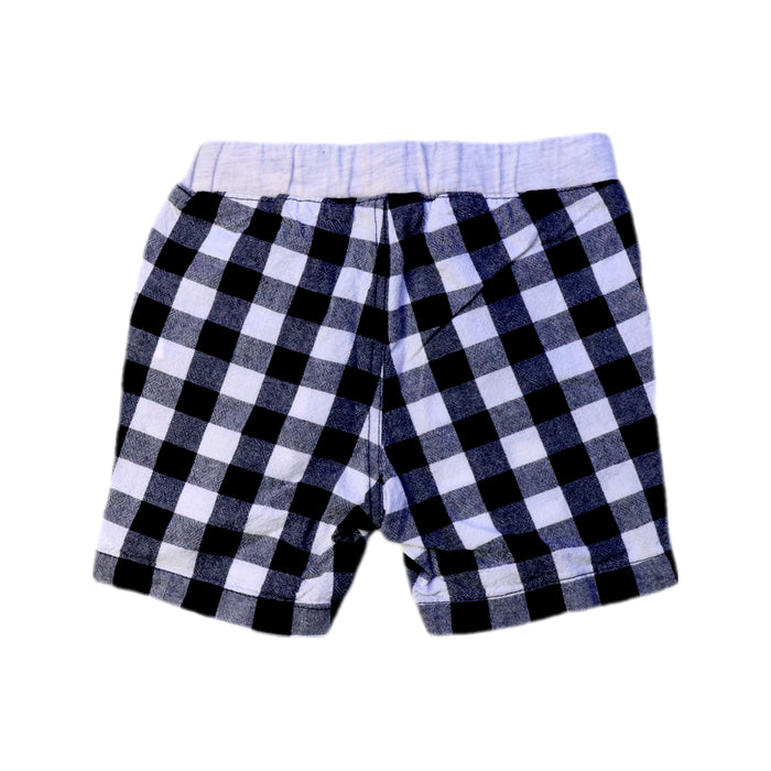 A Black Shorts from Catimini in size 6-12M for boy. (Back View)