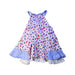 A Multicolour Sleeveless Dresses from Absorba in size 3T for girl. (Back View)