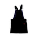 A Navy Overall Dresses from Seed in size 4T for girl. (Back View)