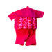 A Pink Floatsuits from Konfidence in size 2T for girl. (Back View)