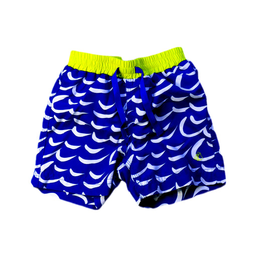 A Blue Swim Shorts from Petit Bateau in size 6-12M for boy. (Front View)