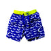 A Blue Swim Shorts from Petit Bateau in size 6-12M for boy. (Front View)