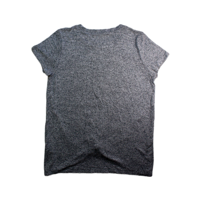 A Grey Short Sleeve T Shirts from Abercrombie & Fitch in size 13Y for girl. (Back View)