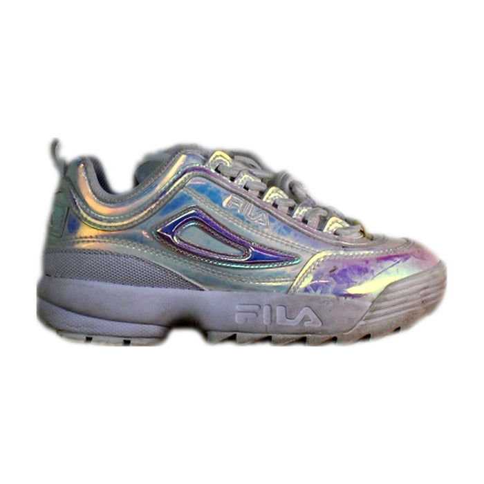 A Multicolour Sneakers from Fila in size 7Y for girl. (Front View)