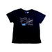A Black Short Sleeve T Shirts from Chicco in size 3T for boy. (Front View)