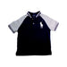 A Navy Short Sleeve Polos from Polo Ralph Lauren in size 3T for boy. (Front View)