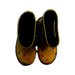 A Yellow Rain Boots from Bogs in size 3T for boy. (Back View)