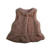 A Pink Outerwear Vests from Organic Mom in size 12-18M for girl. (Front View)