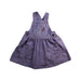 A Purple Overall Dresses from Seed in size 0-3M for girl. (Front View)