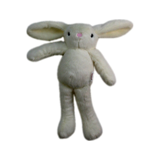 A White Soft Toys from Seed in size 0-3M for neutral. (Front View)